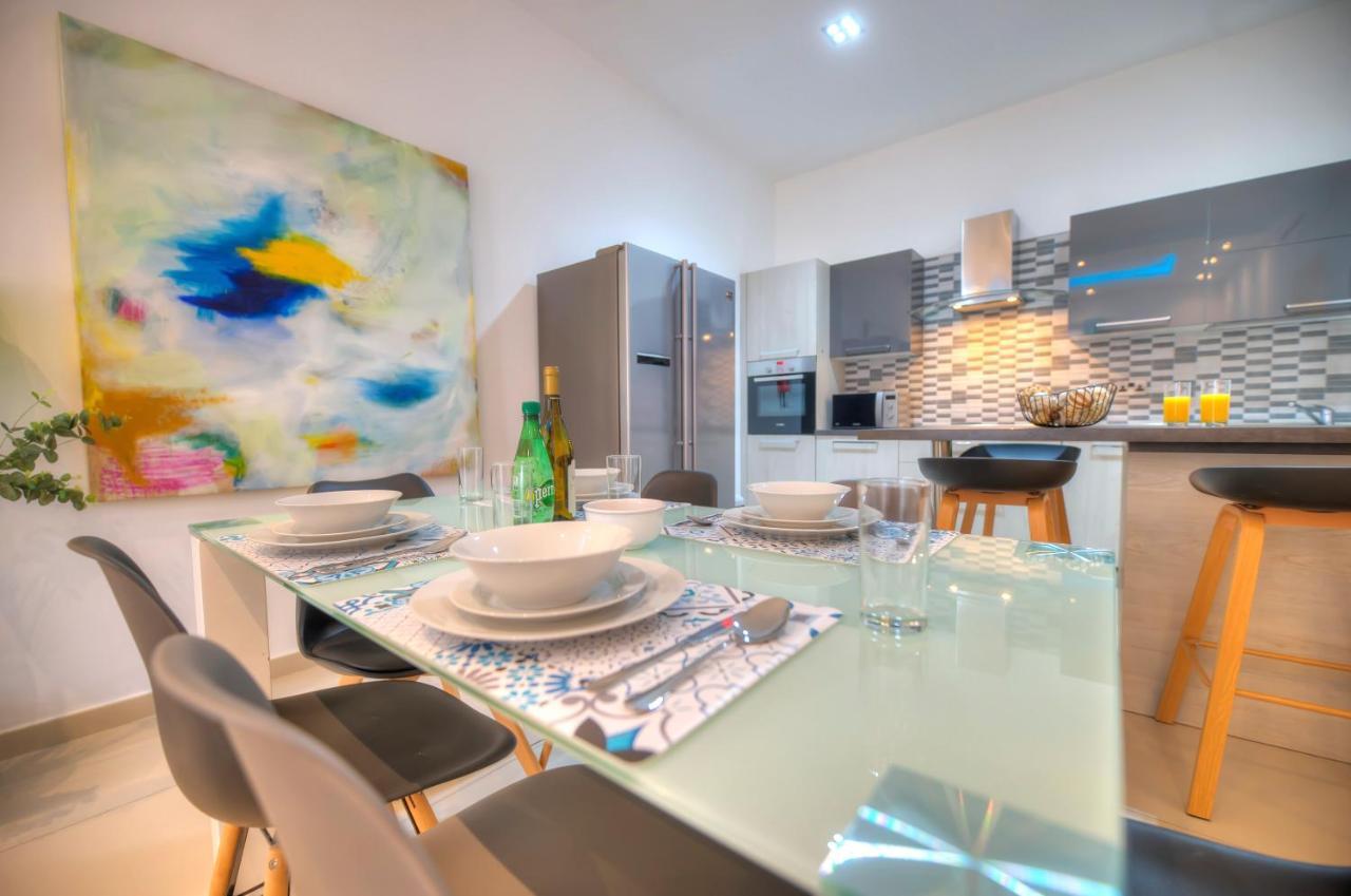 Spacious And Beautifully Furnished 3 Bedrooms/3Bathrooms Apartment With 2 Balconies Wvid1-1 Gzira Ngoại thất bức ảnh