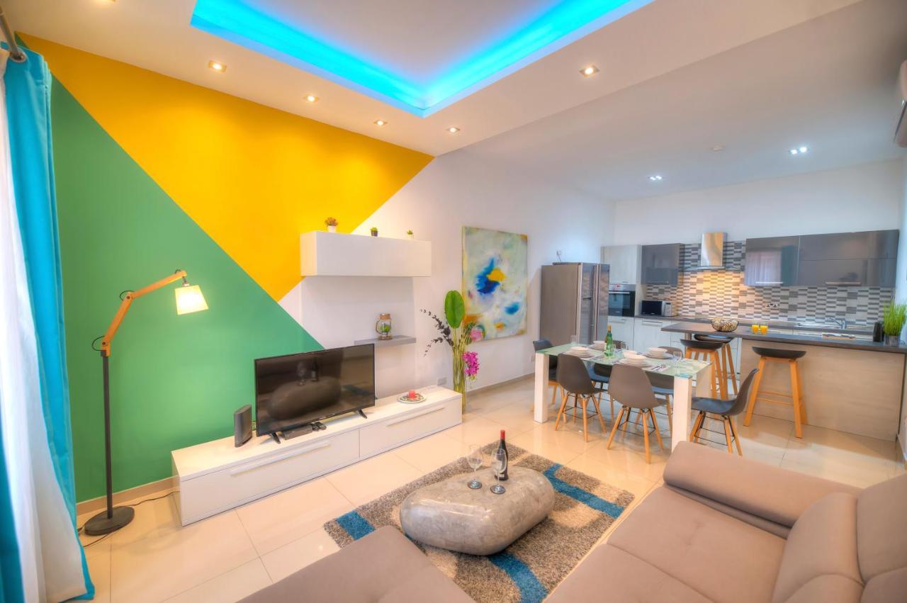 Spacious And Beautifully Furnished 3 Bedrooms/3Bathrooms Apartment With 2 Balconies Wvid1-1 Gzira Ngoại thất bức ảnh